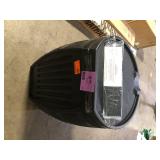 RTS Home Accents 55 Gal. Premium Flat Back Eco Rain Barrel with Removable Lid, Black Color Customer Returns See Pictures