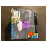 Commercial Electric 80 /110 CFM Ceiling Mount Room Side Installation Square Bathroom Exhaust Fan with Night Light and Humidity Sensor  Customer Returns See Pictures