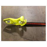 RYOBI ONE+ 18V 18 in. Cordless Battery Hedge Trimmer (Tool Only)   Customer Returns See Pictures