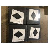 Lot of TrafficMaster Black 24 in. W x 24 in. L x 0.47 in. Foam Interlocking Gym Floor Tiles (6 Tiles/Pack) (24 sq. ft.)   Customer Returns See Pictures