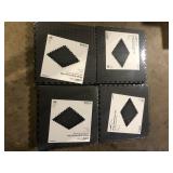 Lot of TrafficMaster Black 24 in. W x 24 in. L x 0.47 in. Foam Interlocking Gym Floor Tiles (6 Tiles/Pack) (24 sq. ft.)   Customer Returns See Pictures