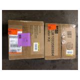 Lot of Husky 4 in. Caster Kit for Heavy Duty Welded Steel Garage Base Cabinets Customer Returns See Pictures