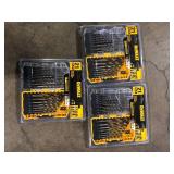 Lot of DEWALT Black and Gold Twist Drill Bit Set (21-Piece) Customer Returns See Pictures