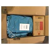 VEVOR Inflatable Paint Booth, 21 ft. x 13.5 ft. x 9.8 ft. Inflatable Spray Booth, with 1100-Watt Powerful Blower  Customer Returns See Pictures