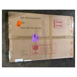 XRAMFY 24 in. W x 36 in. H Rectangular Aluminum Alloy Framed Rounded Black Wall Mirror  Customer Returns See Pictures