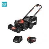 ECHO 56V 21 in. Cordless Battery Walk Behind Self-Propelled Lawn Mower with 5.0Ah Battery and Charger   Customer Returns See Pictures