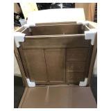 Home Decorators Collection Winsome 36 in. Bath Vanity Cabinet without Top in Sand Customer Returns See Pictures