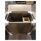 Home Decorators Collection Winsome 36 in. Bath Vanity Cabinet without Top in Sand Customer Returns See Pictures