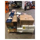 Pallet of Mixed Assorted Flooring Various Models and Conditions Customer Returns See Pictures