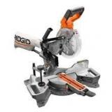 RIDGID 18V Brushless Cordless 7-1/4 in. Dual Bevel Sliding Miter Saw (Tool Only)  Customer Returns See Pictures