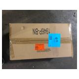 Cayden 6.5 in 1-Light Brushed Nickel Shaded Pendant Light with Clear Plus Etched Opal Glass Shade, No Bulbs Included  Customer Returns See Pictures