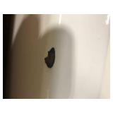 Bootz Industries Maui 60 in. x 30 in. Soaking Bathtub with Right Drain in White Damaged   Customer Returns See Pictures