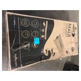 Bootz Industries Maui 60 in. x 30 in. Soaking Bathtub with Right Drain in White Damaged   Customer Returns See Pictures