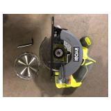 RYOBI ONE+ 18V Cordless 5 1/2 in. Circular Saw (Tool Only)  Customer Returns See Pictures