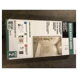 Everbilt Watershield Shower System 24 in. x 48 in. x 2 in. XPS Waterproof Backer Board for Rectangular Shower Benches   Customer Returns See Pictures
