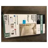 Everbilt Watershield Shower System 24 in. x 48 in. x 2 in. XPS Waterproof Backer Board for Rectangular Shower Benches   Customer Returns See Pictures