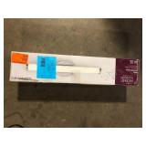 Home Decorators Collection Sibley 24 in. 1-Light Chrome LED Dimmable Bathroom Vanity Light Bar with Clear Glass and Clear Crystals, Bulb Included  Customer Returns See Pictures