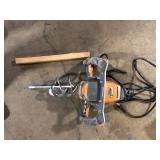 RIDGID Single-Paddle Mixer Customer Returns See Pictures