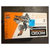 RIDGID 18V Brushless Cordless 7-1/4 in. Dual Bevel Sliding Miter Saw (Tool Only)  Customer Returns See Pictures