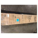 Hampton Bay 11 ft. Cantilever Solar LED Offset Outdoor Patio Umbrella in Chili Red  Customer Returns See Pictures