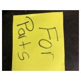 Husky 4.5 Gal. 175 PSI Portable Electric Oil-Free Quiet Twin Stack Jobsite Air Compressor w/Rubber Wheels and 2-Quick Couplers For Parts  Customer Returns See Pictures