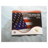 2014 and 2015 U.S. Mint Uncirculated Coin Sets