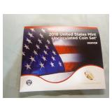 2018 and 2019 U.S. Mint Uncirculated Coins Sets with 2019 West Point Lincoln Penny