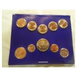 2018 and 2019 U.S. Mint Uncirculated Coins Sets with 2019 West Point Lincoln Penny