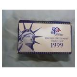 1997, 1999 and 2005 U.S. Mint Proof Sets