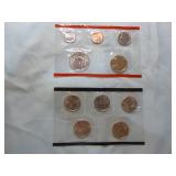 1999, 2000, 2001, 2002 and 2003 U.S. Mint Uncirculated Coin Sets