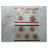 1999, 2000, 2001, 2002 and 2003 U.S. Mint Uncirculated Coin Sets