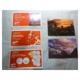 2004, 2005, 2006, 2007 and 2008 U.S. Mint Uncirculated Coin Sets