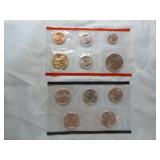 2004, 2005, 2006, 2007 and 2008 U.S. Mint Uncirculated Coin Sets