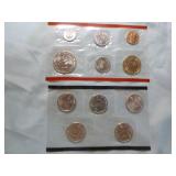 2004, 2005, 2006, 2007 and 2008 U.S. Mint Uncirculated Coin Sets