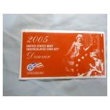 2004, 2005, 2006, 2007 and 2008 U.S. Mint Uncirculated Coin Sets