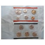 2004, 2005, 2006, 2007 and 2008 U.S. Mint Uncirculated Coin Sets