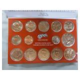 2004, 2005, 2006, 2007 and 2008 U.S. Mint Uncirculated Coin Sets