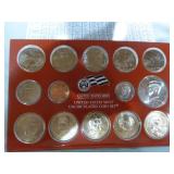2004, 2005, 2006, 2007 and 2008 U.S. Mint Uncirculated Coin Sets