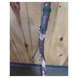 2 Walking Sticks with Stones