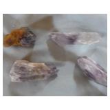 Box of Amethyst Stones