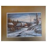 4 Framed Terry Redlin Prints