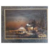 3 Framed Terry Redlin Prints