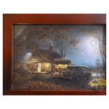 3 Framed Terry Redlin Prints