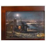 3 Framed Terry Redlin Prints
