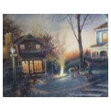 Terry Redlin "Aroma of Fall" Framed Collector Plate