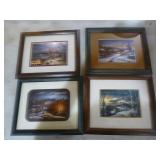 4 Framed Terry Redlin Prints