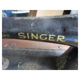 Antique Treadle Sewing Machine Cabinet, Singer