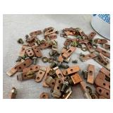 Scrap Contactor Contacts and Terminals - 13.7 Pounds