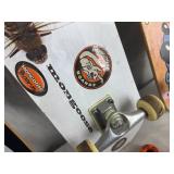 Skateboards and Helmets