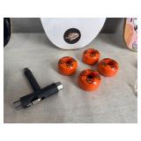 Skateboards and Helmets